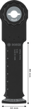 Bosch puidulõikeketas MAII 32 EPC Starlock 32x80mm.